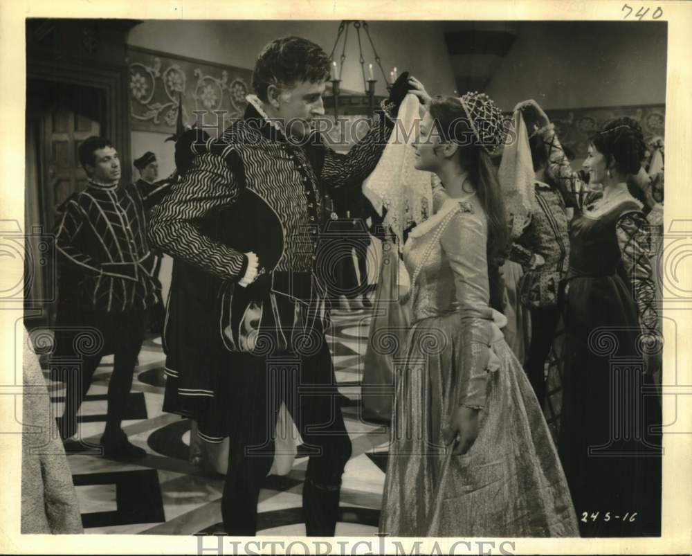 1962 Stewart Granger with Christine Kaufmann in Swordsman if Sienna-Historic Images