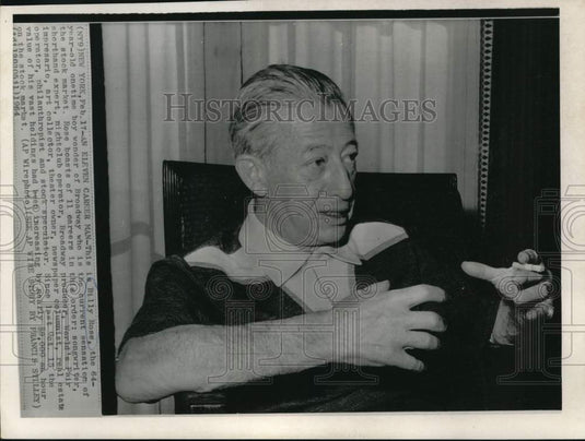 1964 Former actor Billy Rose, current sensation of the stock market-Historic Images