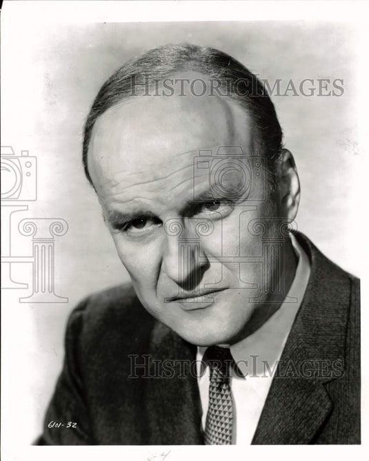 1961 Press Photo Actor Werner Klemperer stars in "Operation Eichmann." - Historic Images