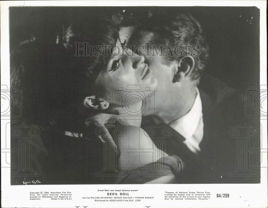 1964 Press Photo Yvonne Romain starring in "Devil Doll" - lrx96239- Historic Images