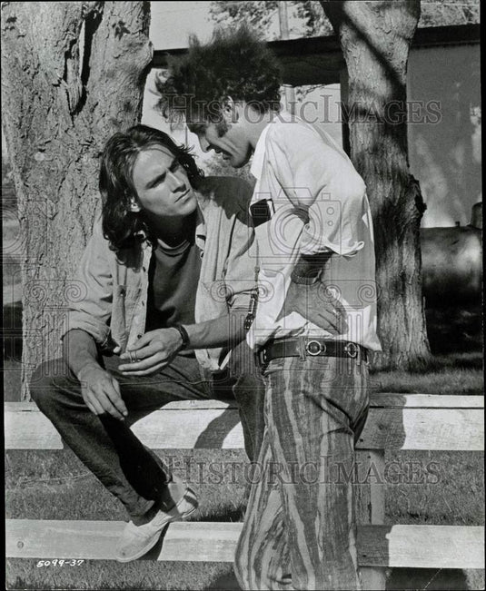 1971 Press Photo James Taylor starring in "Two-Lane Blacktop" - lry04509 - Historic Images