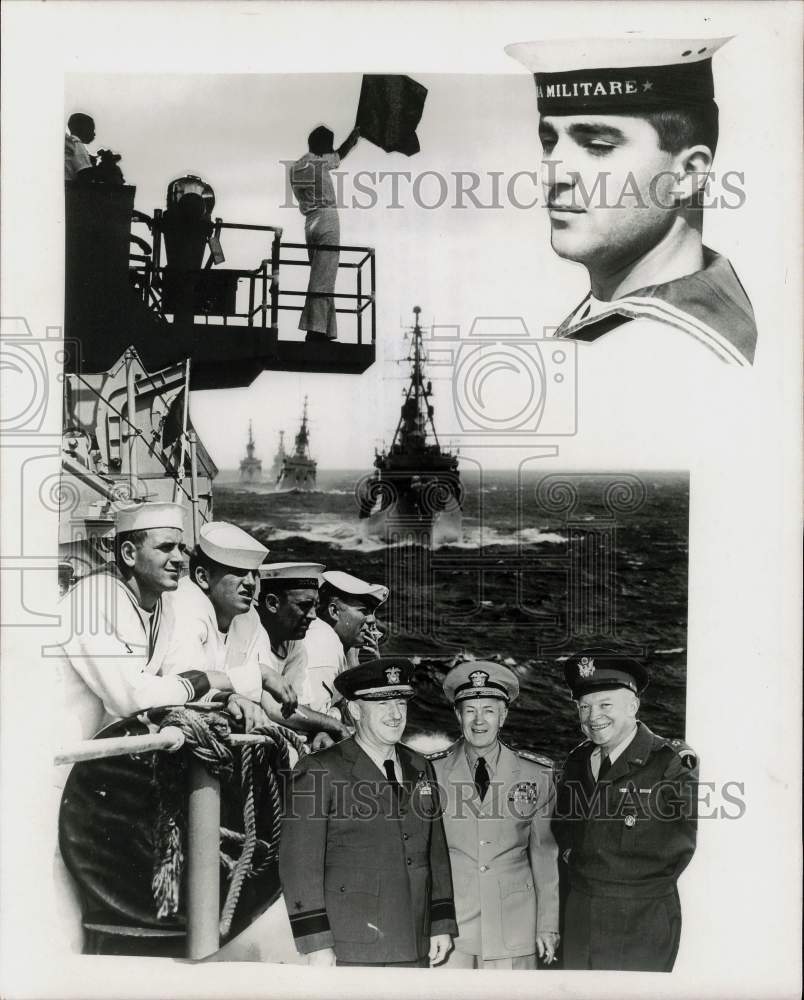 1971 Press Photo Various Naval forces of the North Atlantic Treaty Organization. - Historic Images