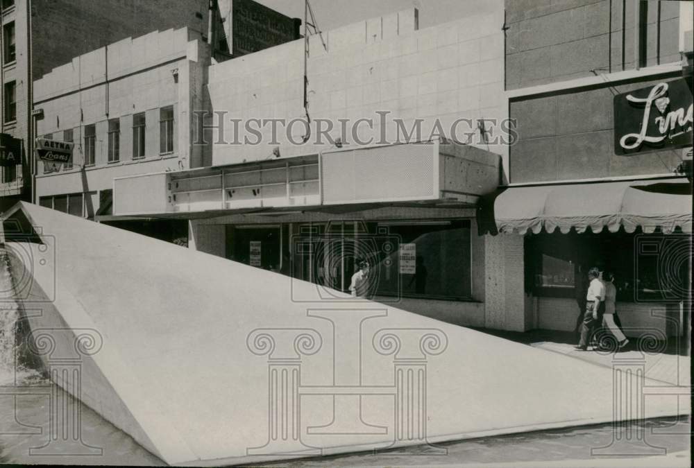 1971 Press Photo A view of the K Street Mall, 917 K Street, Sacramento, CA- Historic Images