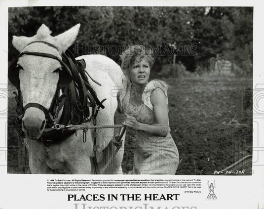 1984 Press Photo Sally Field stars in the film "Places In The Heart" - lry18084- Historic Images