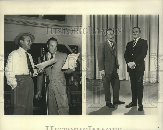 Bing Crosby and Bob Hope in NBC Bob Hope Special - Historic Images