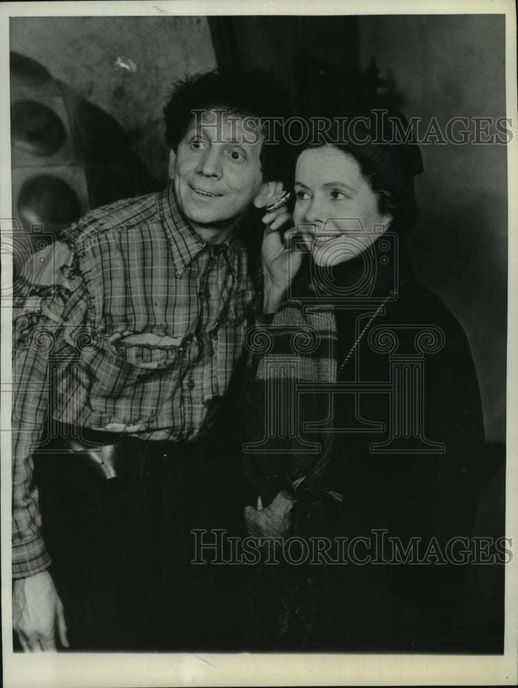 1944 Sam Jaffe and Adrienne Gessner Star in "Thank You, Svoboda - Historic Images