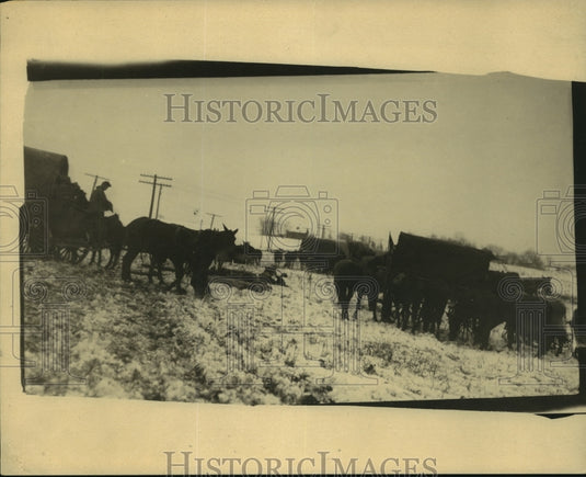 1921 Press Photo US Army Third Infantry from Minnesota homecoming - lrz02115 - Historic Images