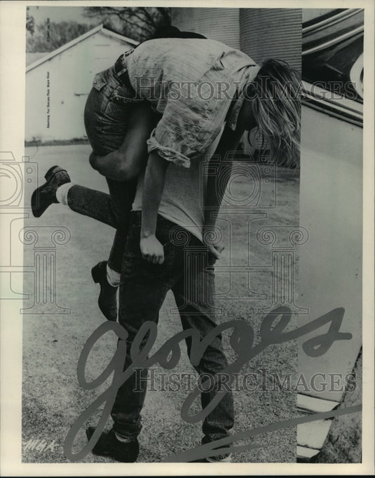 1986 Press Photo Guess jeans ads catch attention - mja00554 - Historic Images