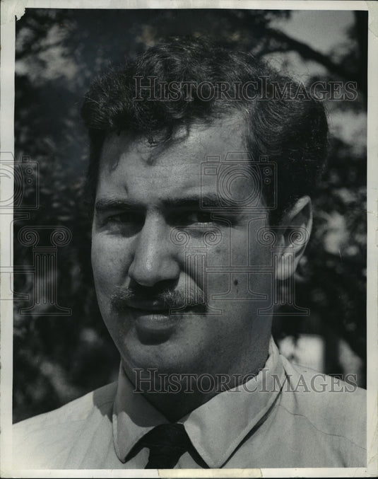 1972 Press Photo Peter Anderson , lobbyist for Winsonsin's Environmental Decade - Historic Images