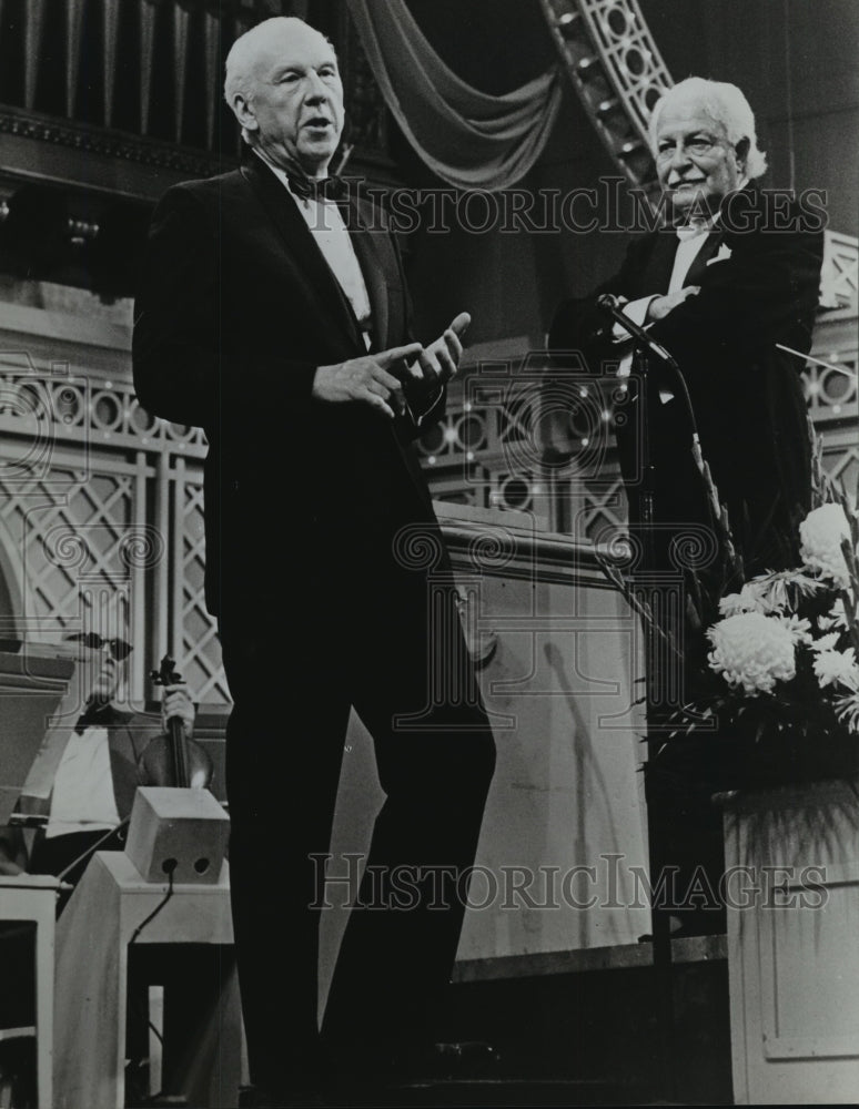 1975 Press Photo Leroy Anderson on Evening at Pops on PBS - mja00689 - Historic Images