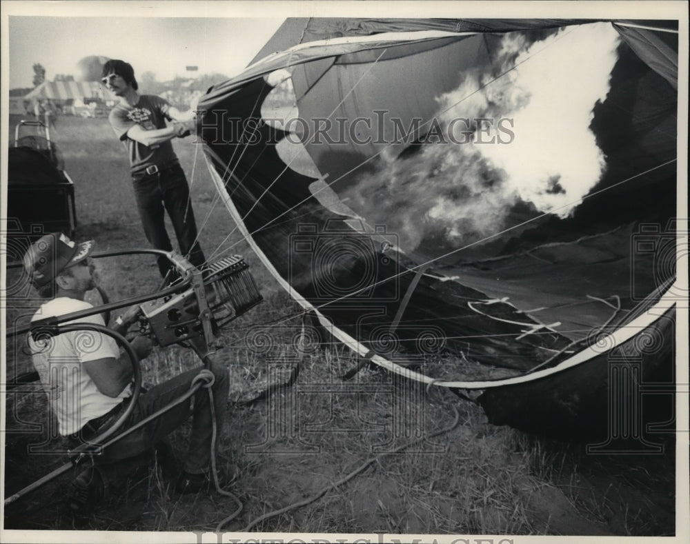 1966 Press Photo 11th annual Great Wisconsin Dells Balloon Rally - mja01065-Historic Images