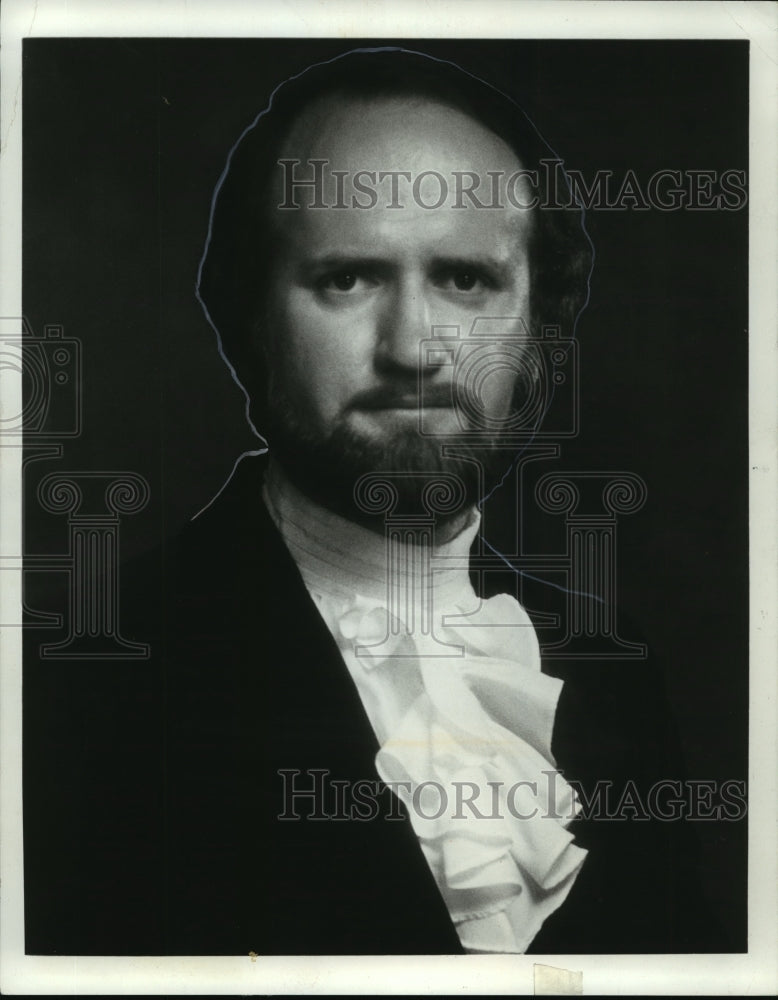 1985 Press Photo Tenor Joseph Allen will sing the Evangelist - mja01959 - Historic Images