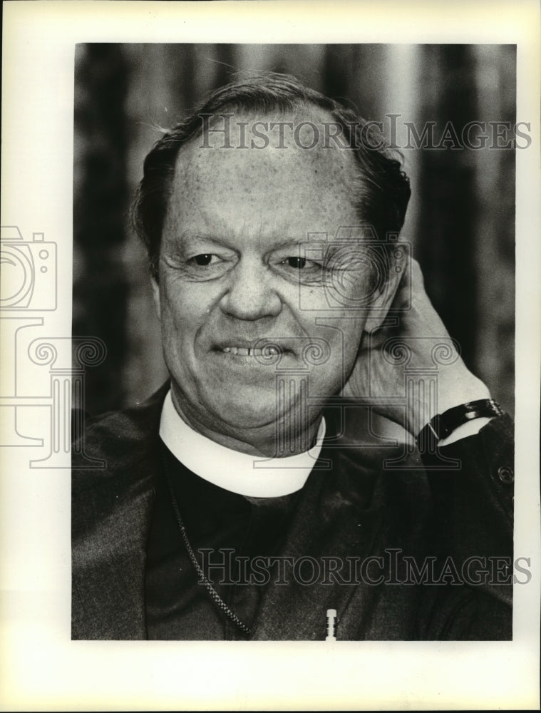 1980 Press Photo Bishop John M Allin, Episcopal leader - mja01970 - Historic Images