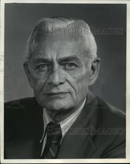1973 Press Photo Donald B. Abert, Publisher, Milwaukee Journal - mja02085 - Historic Images