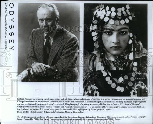 1990 Press Photo North African woman in the October 1922 issue of magazine - Historic Images
