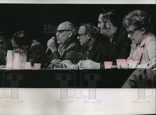 1971 Press Photo Clarence Allender and Virgil Perkins - mja03161 - Historic Images
