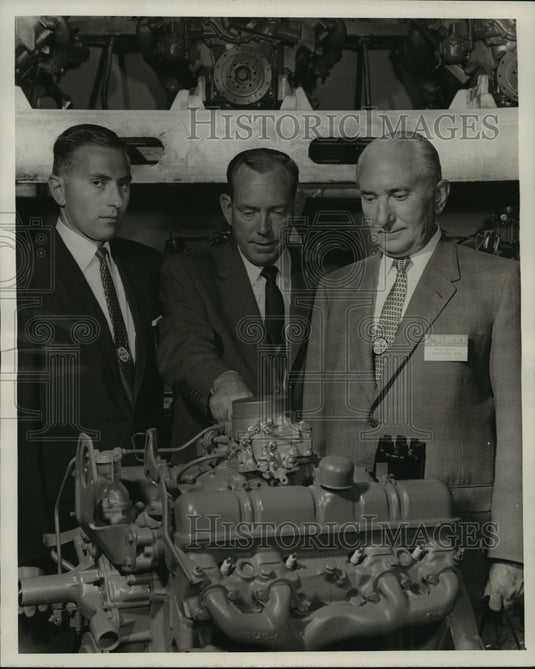1960 Press Photo Frederick W. Berndt, Frederick L. Berndt & Edward C. Kennard - Historic Images