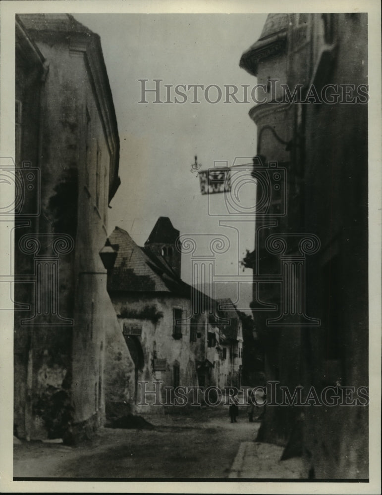 1928 Press Photo Durenstein, where Richard the Lion Hearted was kept prisoner - Historic Images
