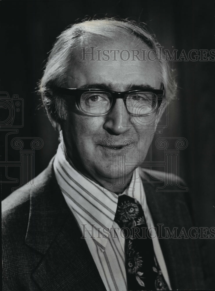 1978 Press Photo Dr James E Albrecht, organized Alcoholics Anonymous group - Historic Images