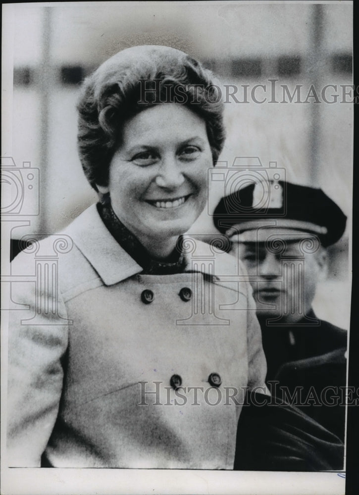 1967 Press Photo Svetlana Stalina in New York City - mja03751 - Historic Images