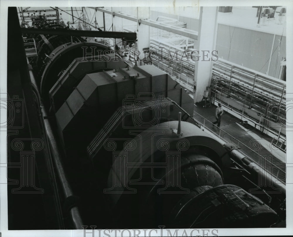 1983 Press Photo Allis-Chalmers Corp, Kil and Gas Project, East Allen, Ill-Historic Images