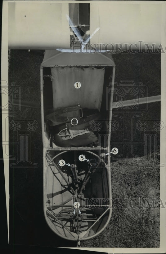 1939 The pilot's cabin various parts  - Historic Images
