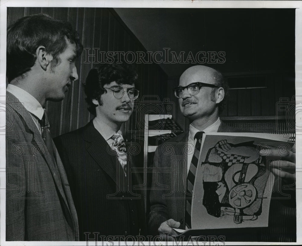 1970 Press Photo US Writer John Barth - mja04512 - Historic Images