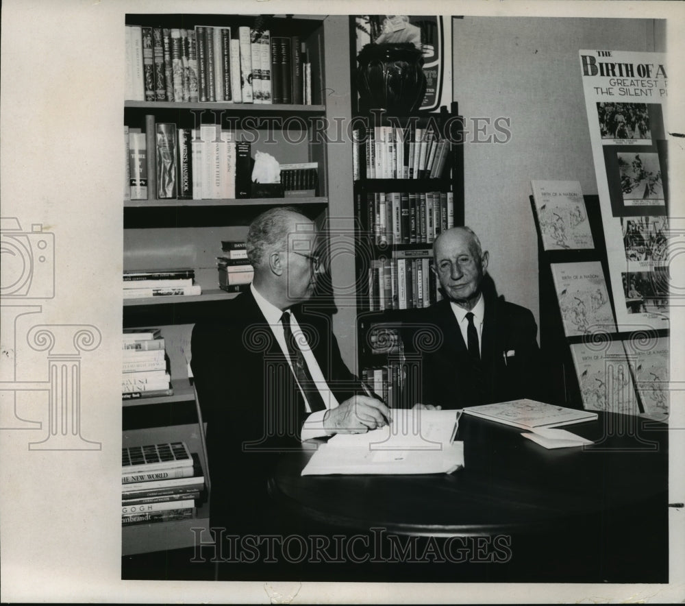 1966 Press Photo Al P Nelson &amp; Roy Aitken - mja04527 - Historic Images