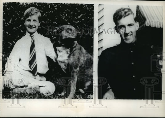 1968 Press Photo Spiro T Agnew & Edmund Muskie in their youths - Historic Images