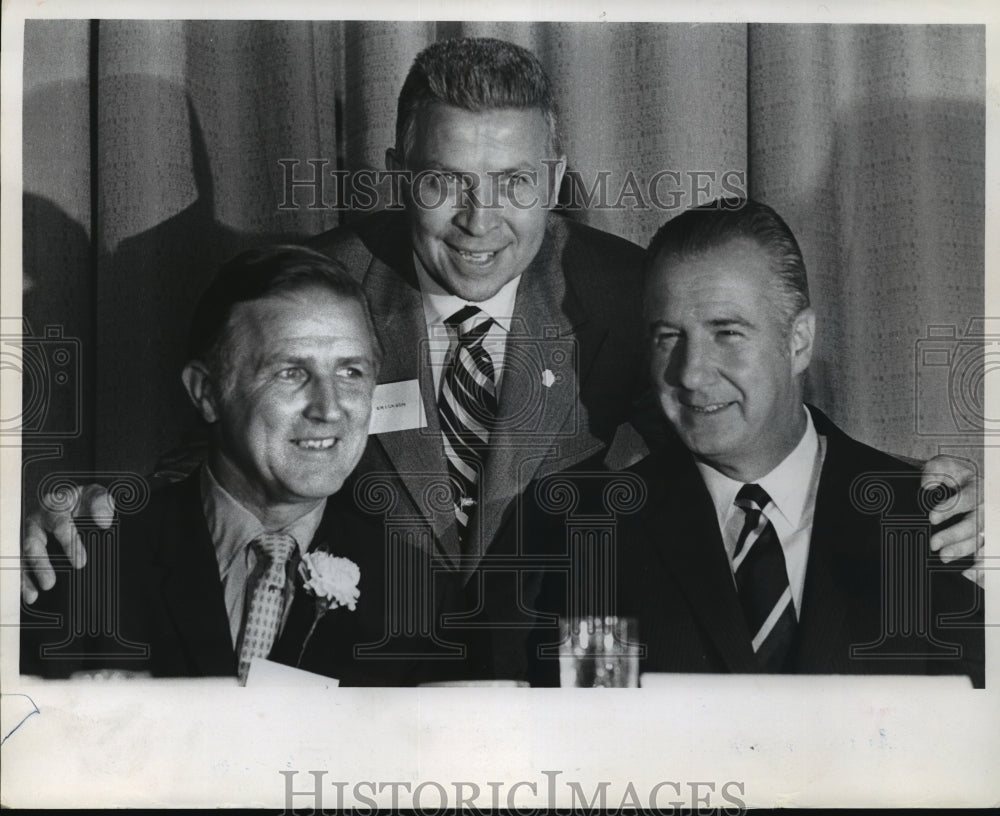 1970 Press Photo US Vice President Spiro Agnew at GOP fund raising dinner - Historic Images