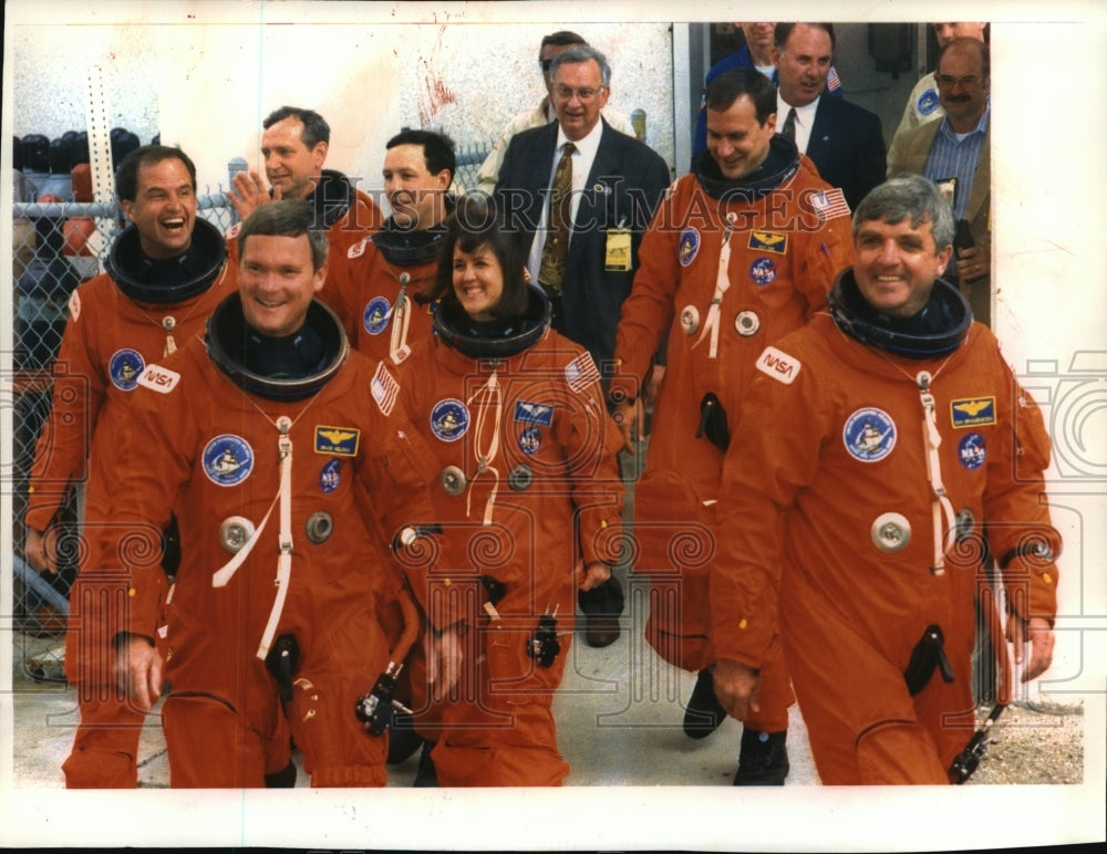 1992 Press Photo Daniel Brandenstein, Space Shuttle Endeavour Commander-Historic Images