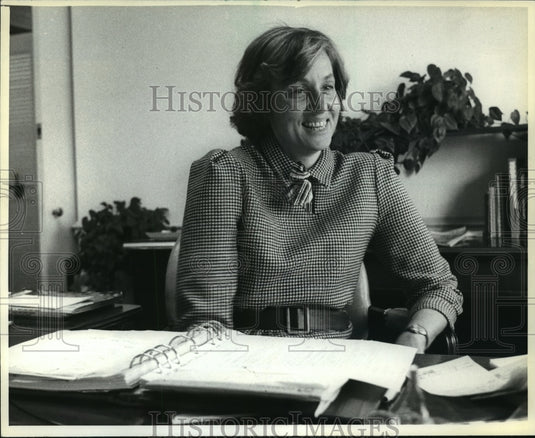 1981 Press Photo Helen "Muffie" Brandon, wife of Henry Brandon - mja04729 - Historic Images