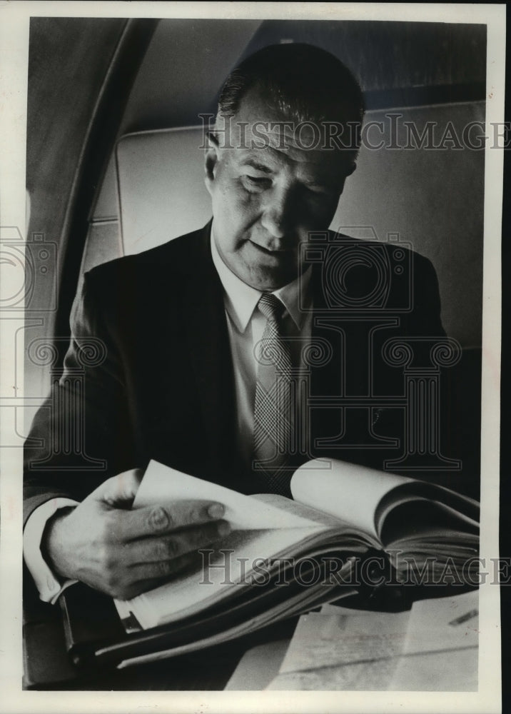 1968 Press Photo Vice President Spiro Agnew - mja04801-Historic Images