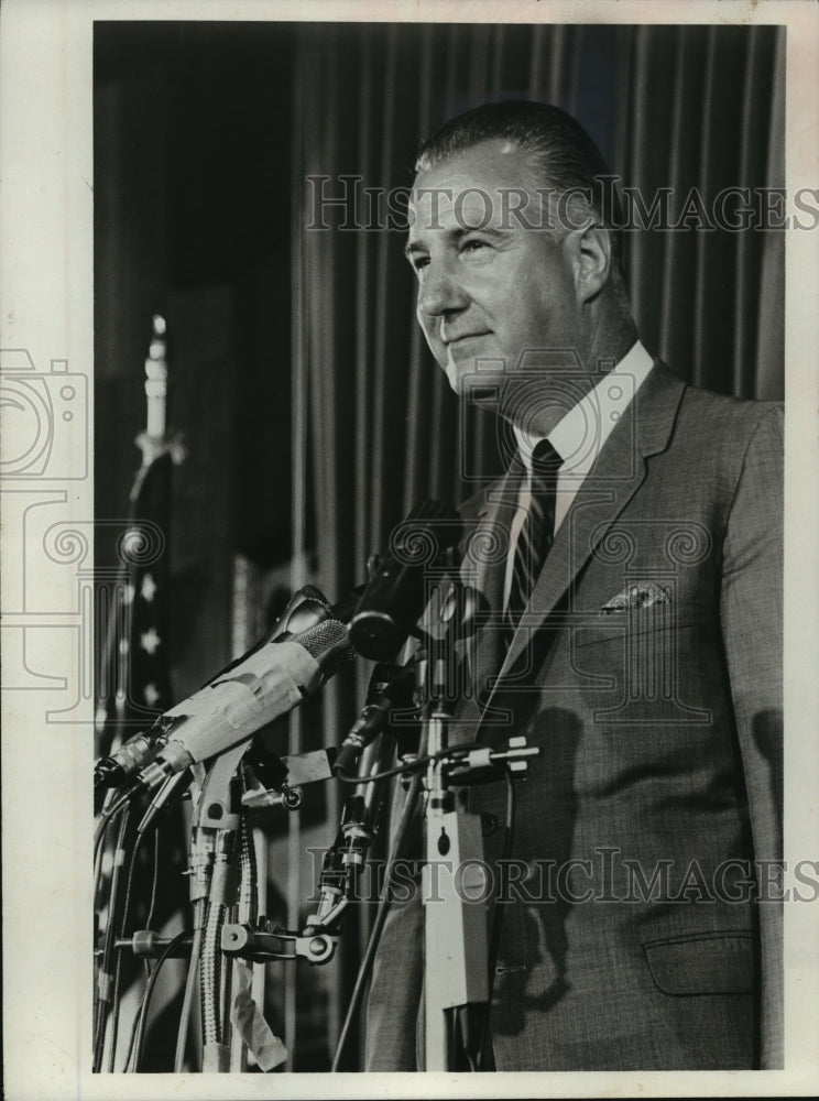 1972 Press Photo Vice President Spiro Agnew - mja04811-Historic Images