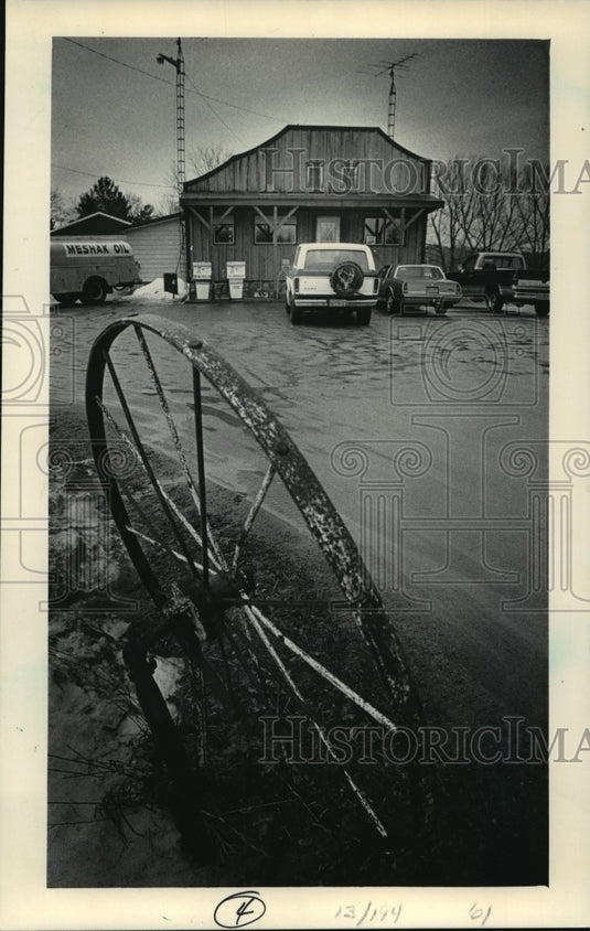 1985 Press Photo The Shantytown bar has a sense of history to it - mja04829-Historic Images