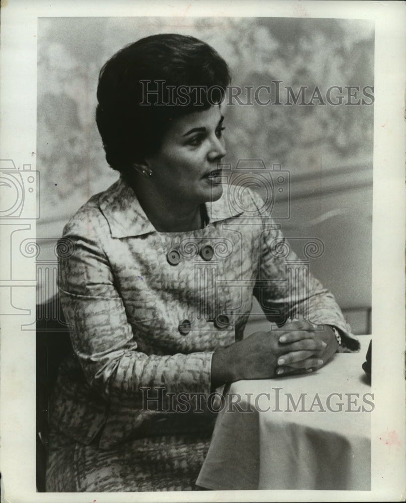1968 Press Photo Mrs. Judy Agnew&#39;s husband, Gov. Spiro Agnew of Maryland-Historic Images