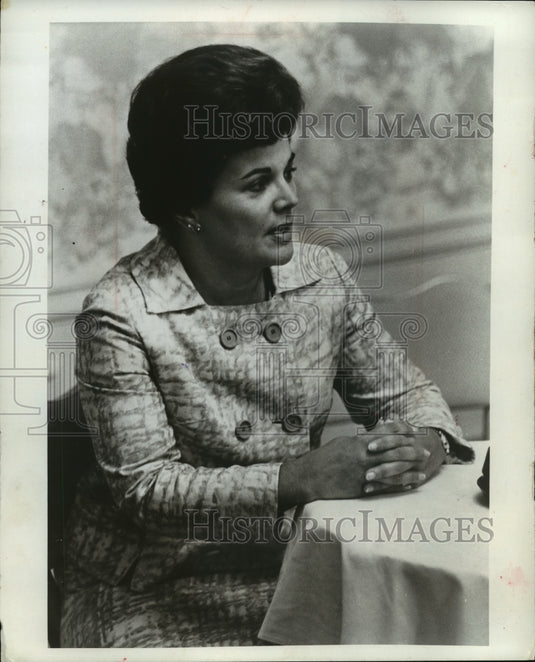 1968 Press Photo Mrs. Judy Agnew's husband, Gov. Spiro Agnew of Maryland-Historic Images
