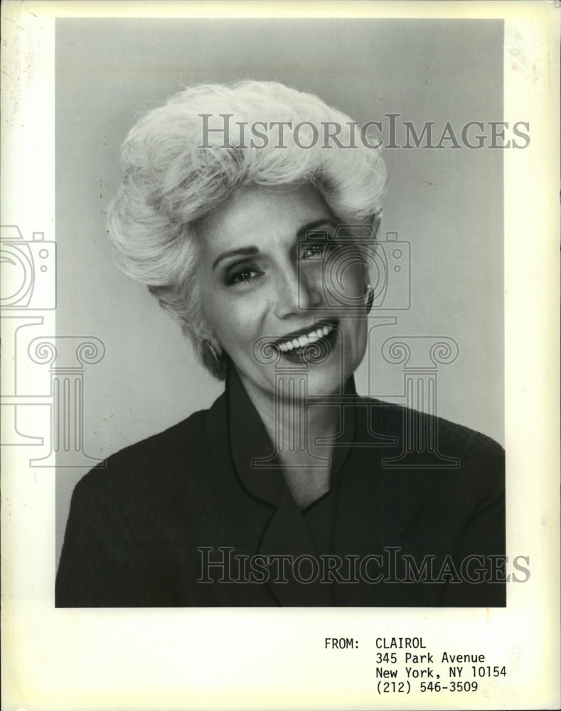 1988 Press Photo Clairol ad feature for older consumers - mja05111 - Historic Images