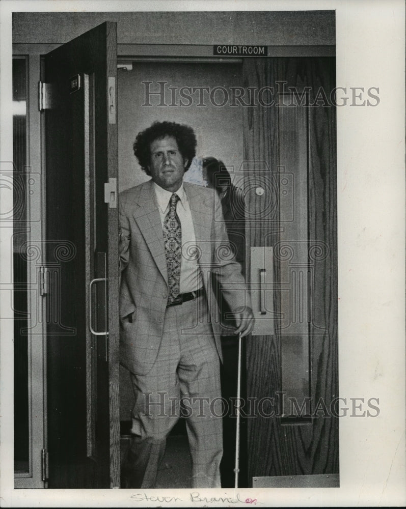 1978 Press Photo Steven H Brandon, Milwaukee area developer on trial - mja05144 - Historic Images