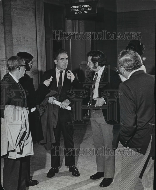 1973 Press Photo City Attorney James Brennan - mja05165 - Historic Images