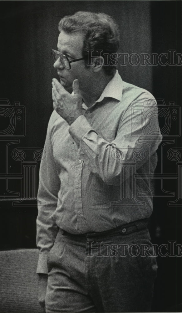 1985 Press Photo Joseph G. Brandt Sentenced For Murdering Wife - mja05256 - Historic Images