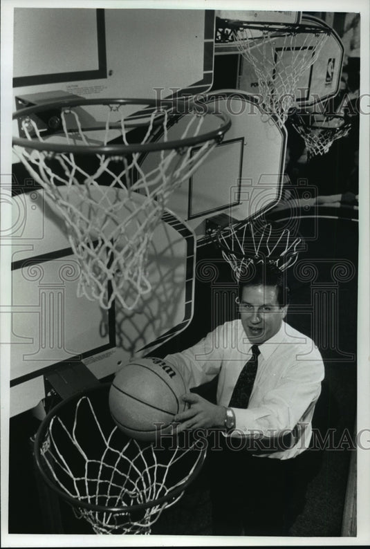 1991 Press Photo Dave Allen, Huffy vice president of sales and marketing - Historic Images