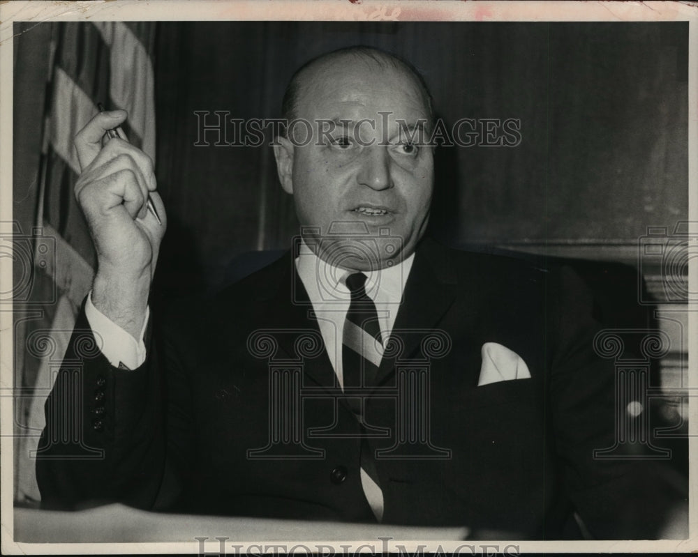 1968 Press Photo San Francisco Mayor Joseph L Alioto - mja05446 - Historic Images