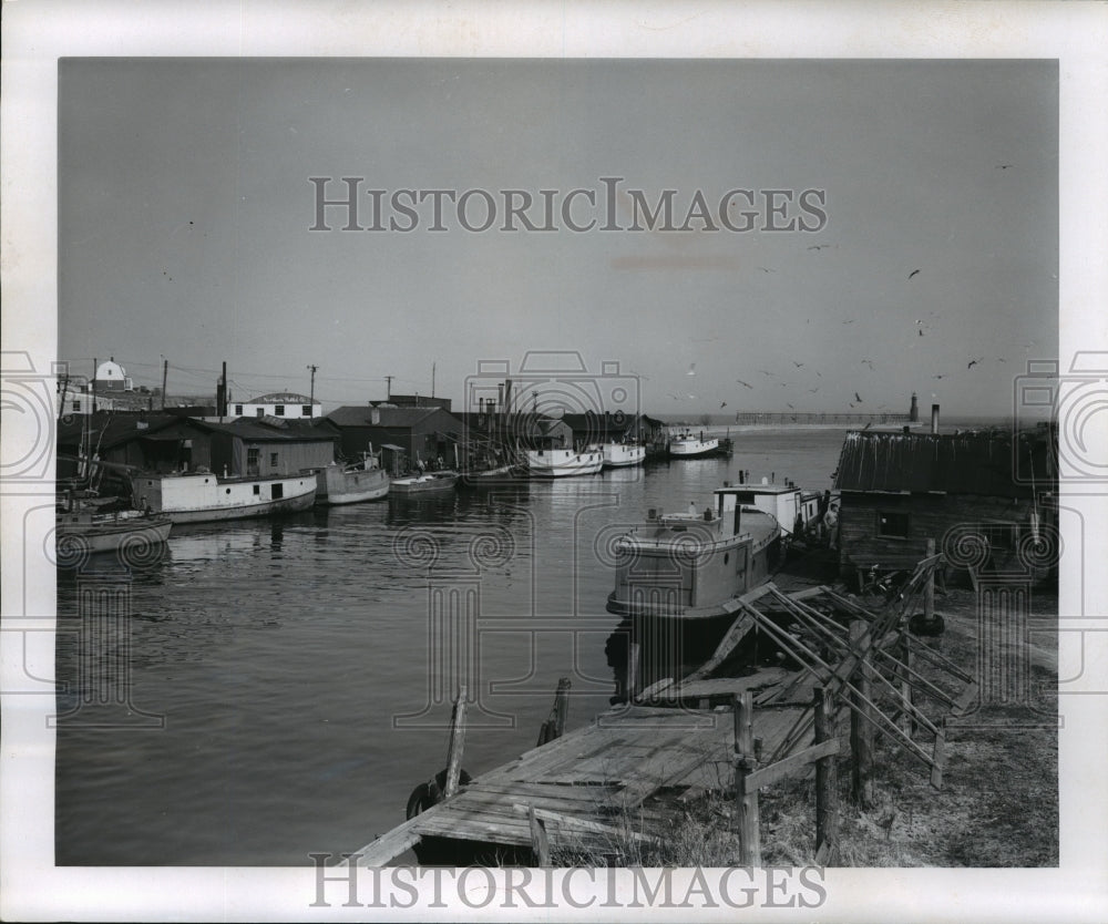 1960 Press Photo Algoma&#39;s Peaceful Lake Front - mja05649 - Historic Images