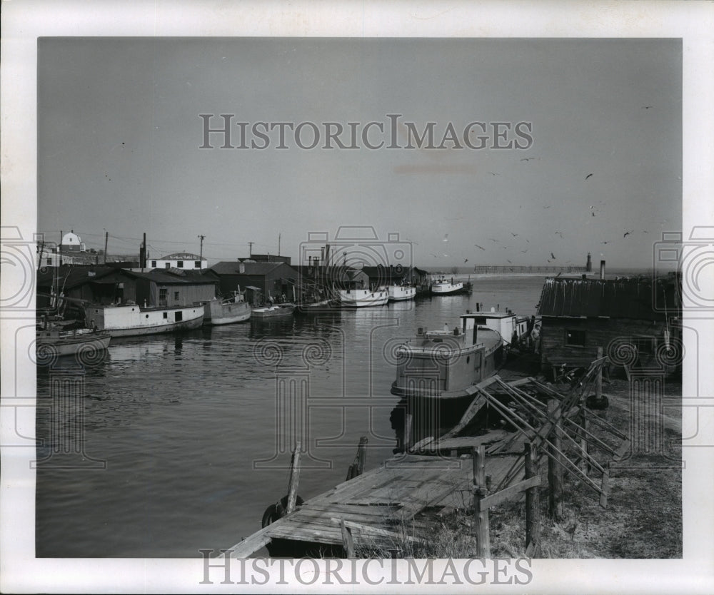 1960 Press Photo Algoma's Peaceful Lake Front - mja05649 - Historic Images