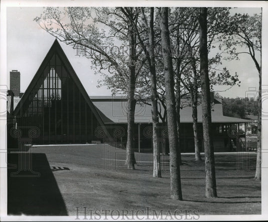 1963 Press Photo Abbey Resort at Fontana, Wis on Lake Geneva. - mja05779-Historic Images