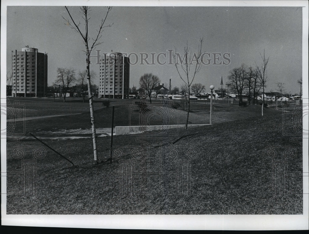 1976 Press Photo View of Martin Luther King Park - mja05785 - Historic Images