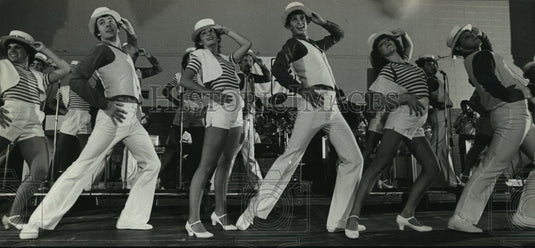 1980 Press Photo Kids From Wisconsin performs at the State Fair - mja05833 - Historic Images