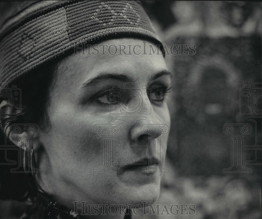 1986 Press Photo Madison Artist Mary Bero - mja05984 - Historic Images