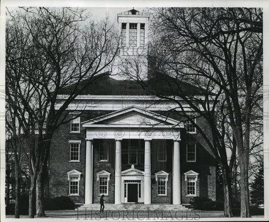 1973 Press Photo Administration building at Beloit College in Beloit - mja06155 - Historic Images